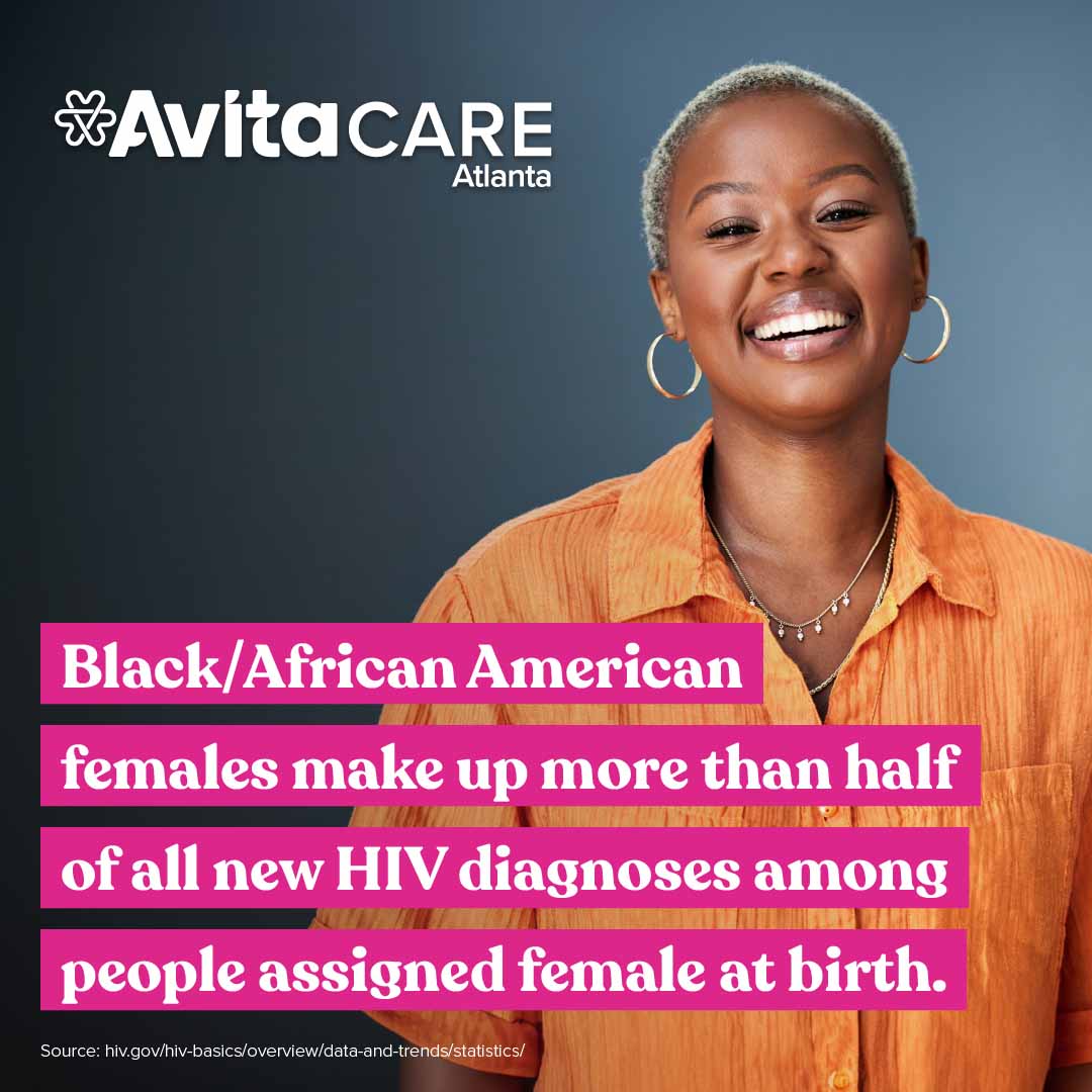 Fact: Black/African American females make up more than half of all new HIV diagnoses among people assigned female at birth.